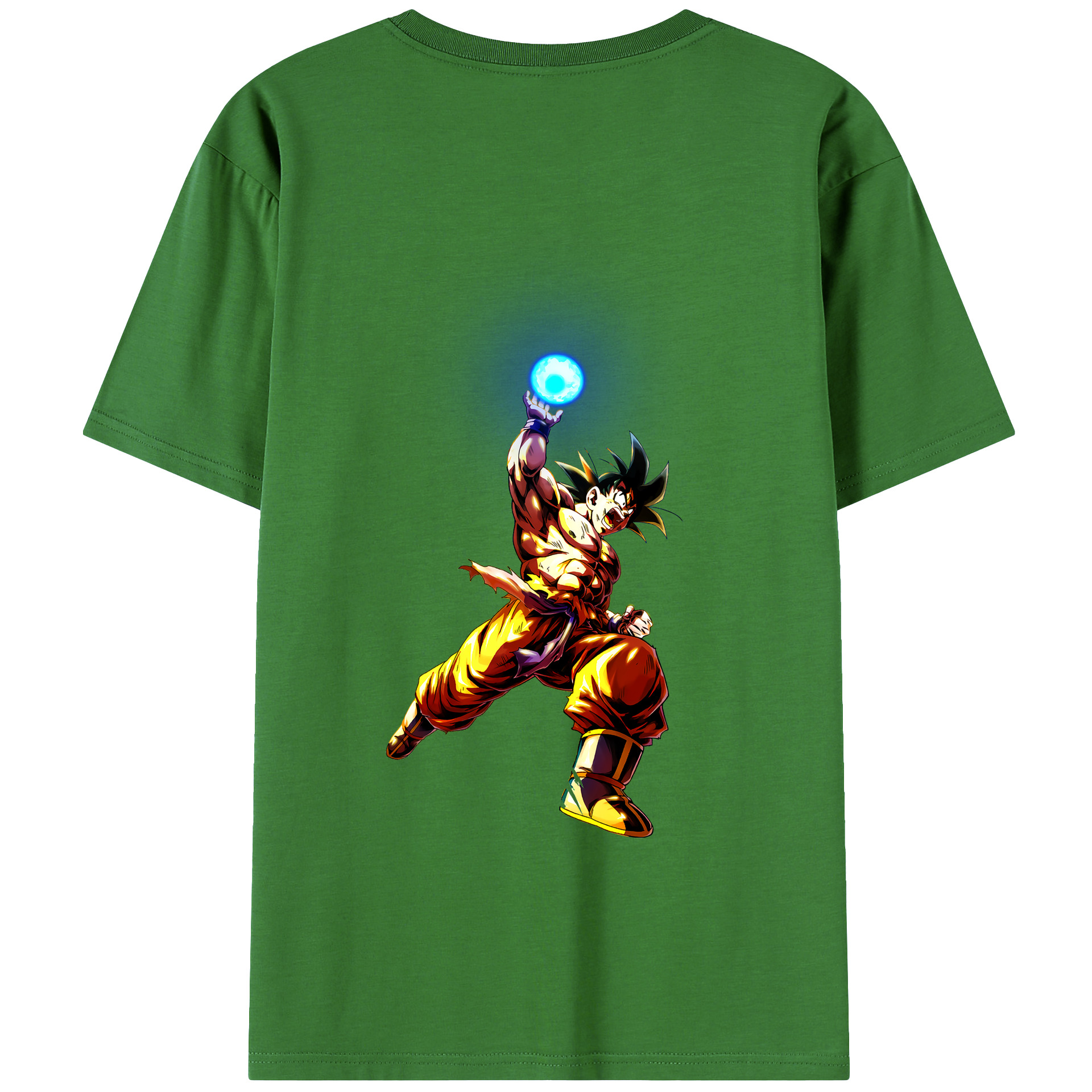 （画像用） ドラゴンボール 孫悟空（そん ごくう）Son Goku カカロット DRAGON BALL Kakarotto レディース半袖Tシャツ(バックプリント)